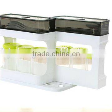 100% BPA Free Kitchen Plastic Sauce Jar Bottle Storage Holder photo-2