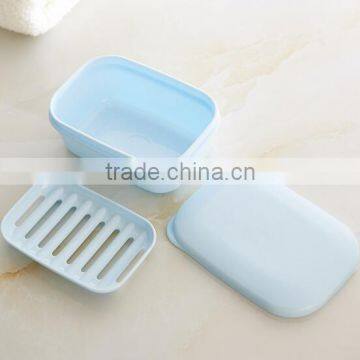 Plastic Square Soap Packaging Box Travel Soap Dish photo-3