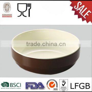 Korean Style Melamine Bowl,Two Tone Melamine Salad Bowl