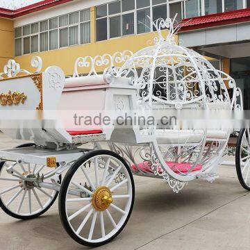 Outdoor Garden Horse Carriage Royal Horse Equipment Used Cinderella Pumpkin Horse Carriage(BG11-M060) photo-6