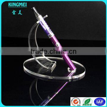 China Wholesale Arch Clear Acrylic Desktop Pen Display Stand With Round Base photo-3