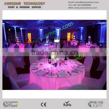 Color Change Led Under Table Lighting for Wedding/events photo-4