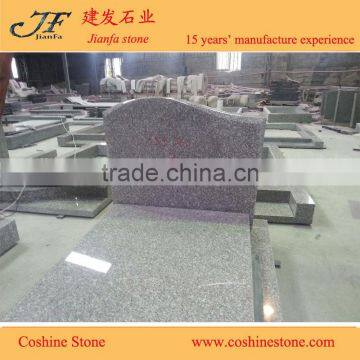 G635 Red Granite Monuments Tombstone Granite Tombs photo-3