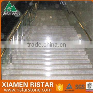 Polished granite stone stairs granite step and riser