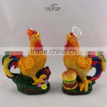 2017 Resin New Year Chicken Ornament