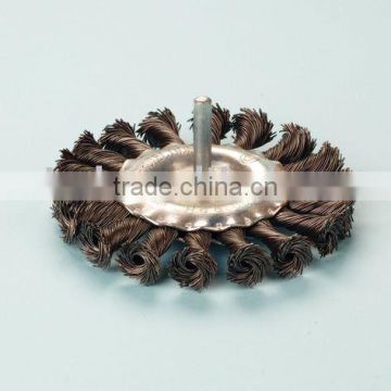 twisted wire wheel brush