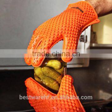 Food Grade Disposable Non-stick Silicone Oven Gloves photo-5