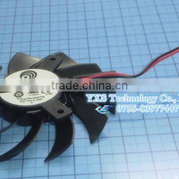 Cpu Cooling Fan For MSI R6850 R6870 R6790 460GTX 560GTX 570GTX 580GTX PLD08010S12HH 2wires DC12V 0.35A Brushless Cooler Radiato photo-2