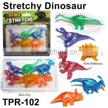 TPR Plastic Stretchy Dinosaur Toys