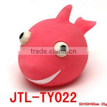 Promotional Plastic Rubber Pop-eye Animal Toys/Fish Toys photo-3