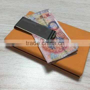 Multi Function Aluminum Slim Credit Card Holder Metal Leather & Aluminum RFID Protector Wallet photo-4