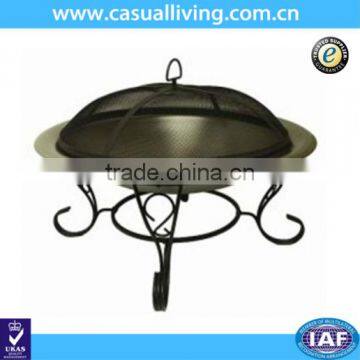 Outdoor backyard outside durable steel fire brazier firepits