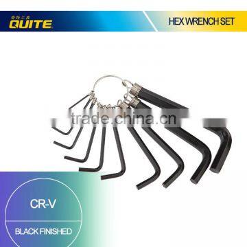 black hex key sockets wrench set,black hex sockets set,black CR-V socket wrench set