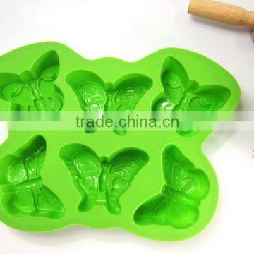 11004 Butterfly Shape Baking Silicon Cake Mould,animal Foot Print Silicone Baking Mould photo-2