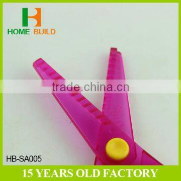 Factory Price HB-SA005 Cute Safety Mini Plastic Scissor photo-3