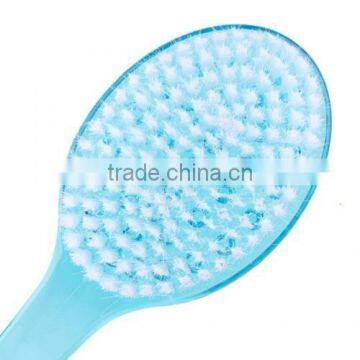 Colorful Long Handled Body Bath Shower Back Brush Scrubber Skin Cleaning Massager photo-2