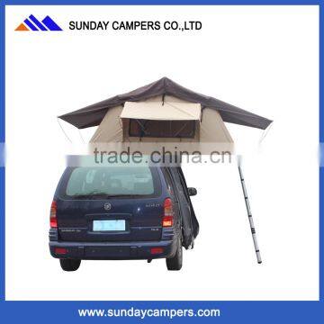2017 Folding Caravan Trailers With Vehicle Roof Tent 3-4 Persons photo-2