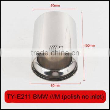 Auto Tuning Stainless Exhaust Tips Laser M Polish for Bmw photo-2