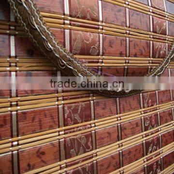 newly bamboo curtain/roller bamboo blind/printed bamboo blind