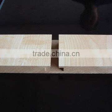 slotted melamined MDF