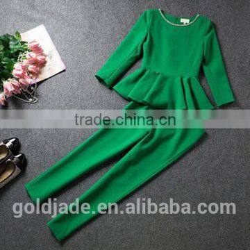 Modern Design Skirt Suit for Business Women Lady Girl photo-2