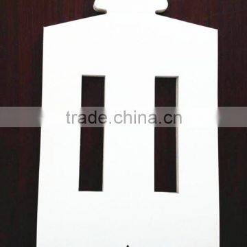 Shirt Lining Collar Cardboard Support,White Back Cardboard For Garment Accessories