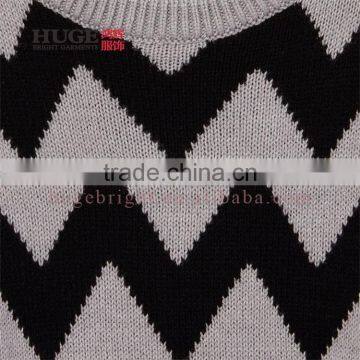 Round Neck Knitting Patterns Children Sweater photo-2