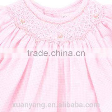 Pink Style Wholesale Girls Clothes Kids Smocked Clothing Children Boutique Christmas Outfit photo-2