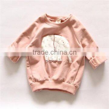 Children Clothing Kids Elephant Clothes Girls Boy Pullover Hoodies Kids Long Sleeve Spring Autumn 2016 Hoodies photo-3