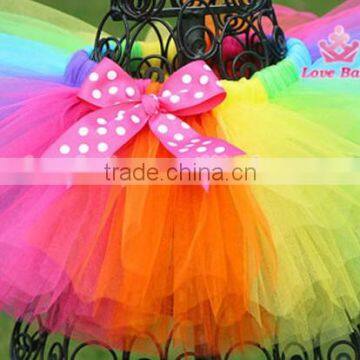 High Quality Colorful Rainbow Tutu Skirt LBS5042201 photo-2