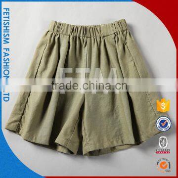 Hot sale fancy custom kids cotton shorts