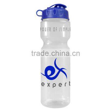 USA Made 28 oz Transparent Sports Bottle With Flip Lid - BPA/BPS-free, FDA Compliant and Comes With Your Logo photo-5