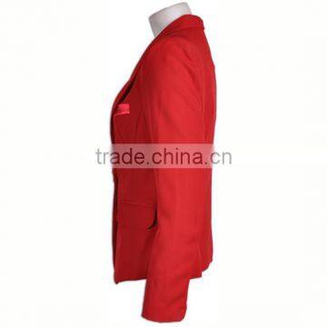 SA8000/BSCI Italian Style Customized Slim Fit School Uniform Latest Women Blazer Design photo-4