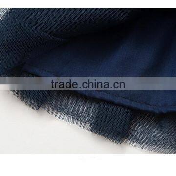 Long Sleeve Stripe Tulle Girls Skirt Wholesale Baby Dress photo-3