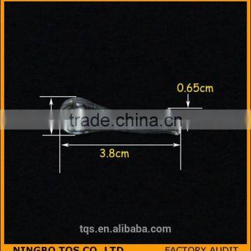 U-shape Without Teeth Garment Accessory Transparent Plastic Clips for Packing photo-2