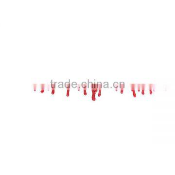 Silicone Halloween Blood Choker Necklace Red 31.5cm Long photo-3