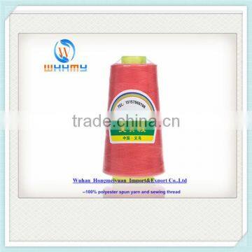 40/2 bright virgin polyester sewing thread