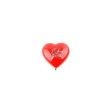 natural hearted shaped balloon