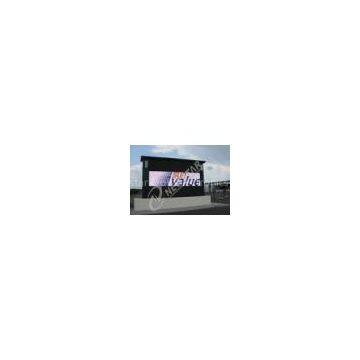 High Resolution Outdoor Advertising LED Display , P10mm Outdoor Led Screen