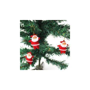 M56 mini Santa Claus doll pendant for Christmas tree ornaments