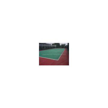 tennis courts flooring