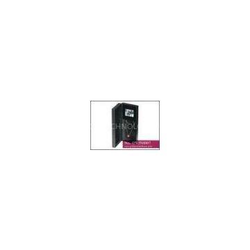 Black PVC leatherette Plastic video necklace box case, Gift Jewellery Box with necklace hooks