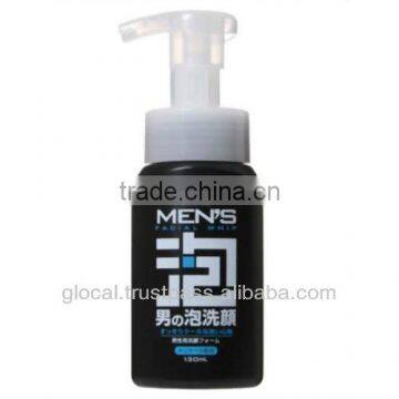 Japan Men's Face Wash Foam (Pump) 130ml wholesale