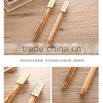 Hot Sale Spirited Away no Face Man Cute Cartoon Wood Cover Anime Paper Notebook for Students photo-4