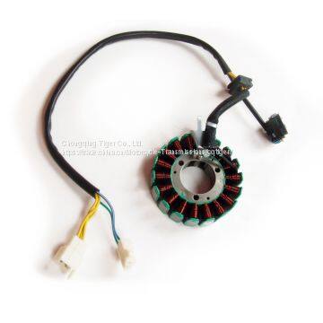 Статор магнитодинамической катушки двигателя мотоцикла, запчасти для мотоцикла, различные катушки и параметры
