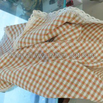 Anti Bacteria 960gsm Printed cotton polyester blend woven Fabric For sofas cover