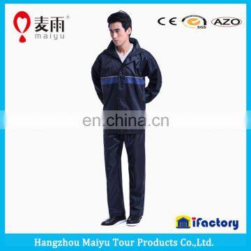 Maiyu Hood Rainsuit With Reflective Tape, Waterproof Suit for Women photo-2