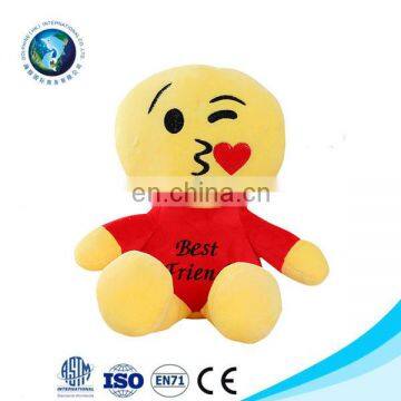 Manufacturer Lovely Emoji Stuffed Plush Soft Toy Emoji Stuffed Cushion Plush Emoji Pillow