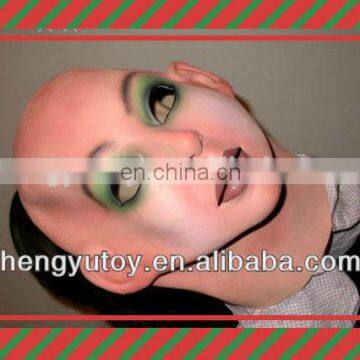 Masquerade transsexual Mask Full Overhead latex sexy female Mask