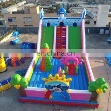HI Best Price Funny Commercial Inflatable Amusement Park Rides Slip Slide Game for Sale photo-2